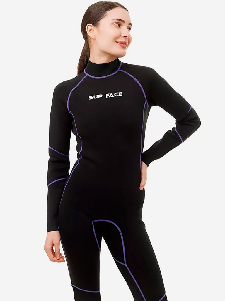 Костюм неопреновый женский SUP face YMT39 2.5 мм, длинный