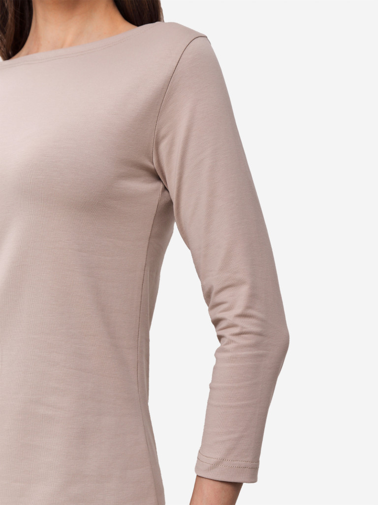 Лонгслив бежевый женский ANGAMI
