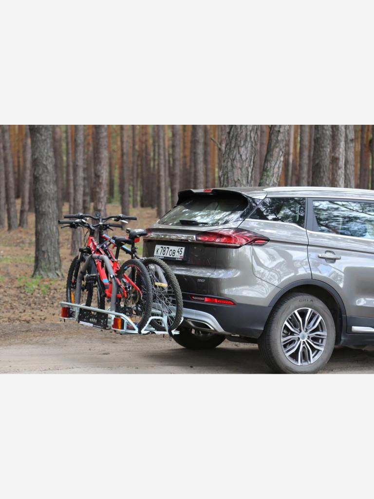 Автобагажник на фаркоп типа шар НА ФАРКОПЕ