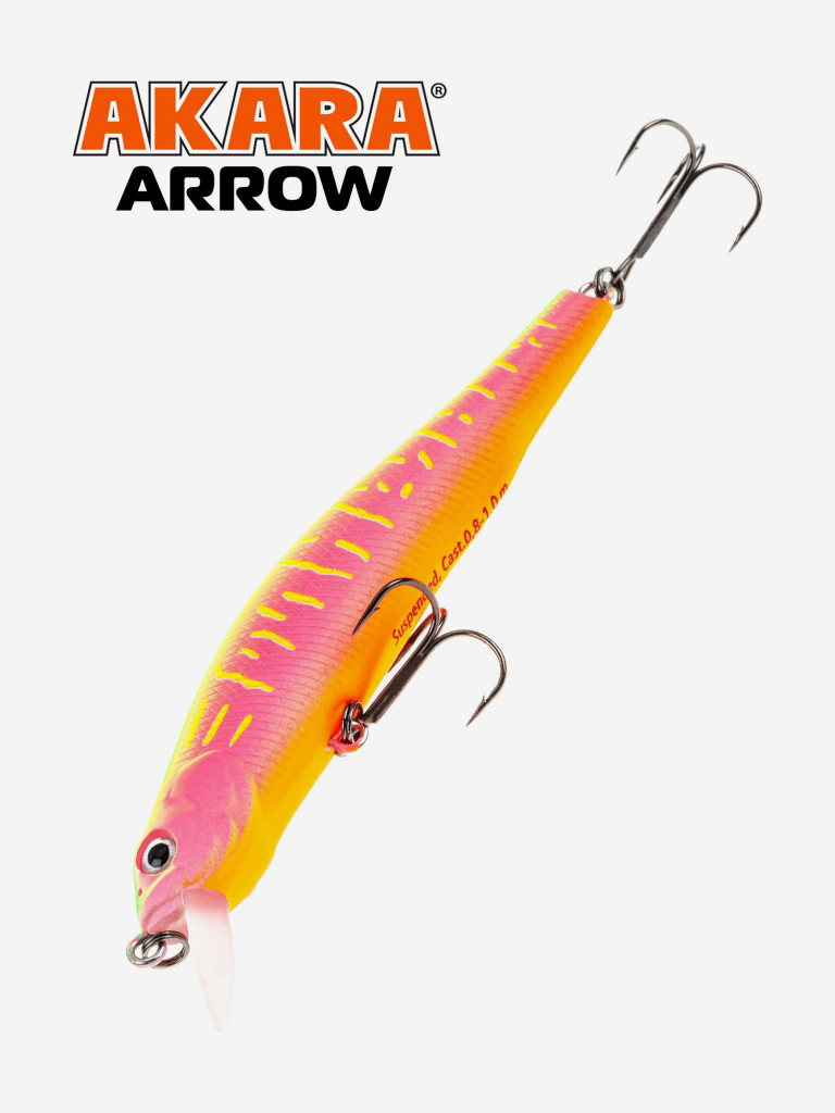 Воблер Akara Arrow 65SP 5,3 гр. минноу, суспендер. твичинговый, на щуку, судака A207