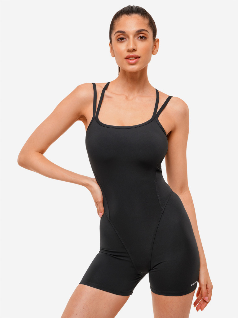 Комбинезон женский укороченный с двойными бретелями EAZYWAY