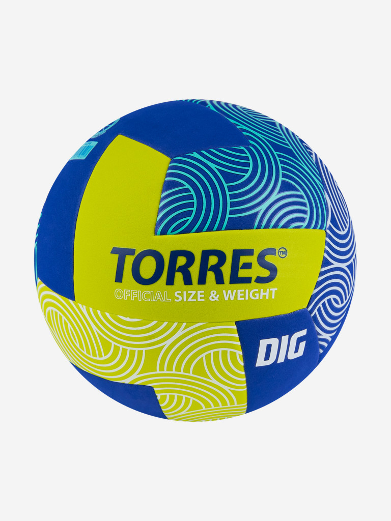 Мяч волейбольный TORRES DIG V22345, размер 5