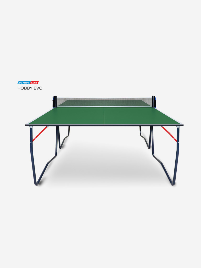 Стол теннисный Start Line Hobby EVO, для помещений, зелёный