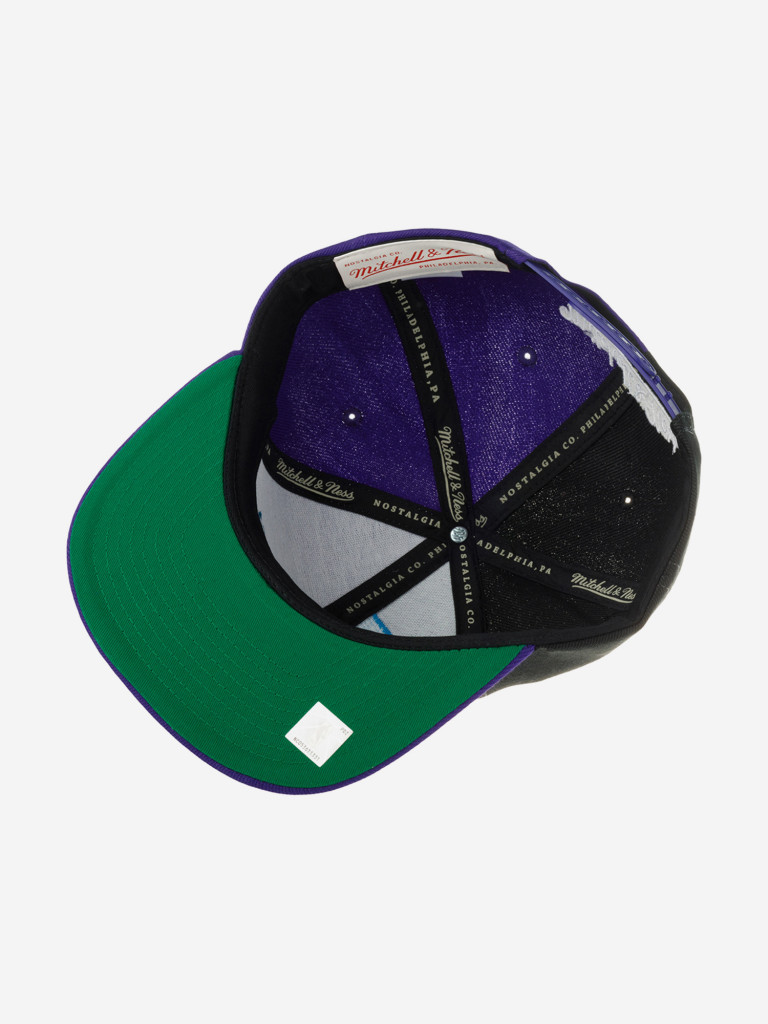 Бейсболка с прямым козырьком MITCHELL NESS HHSS2992-UJAYYPPPPURP Utah Jazz NBA