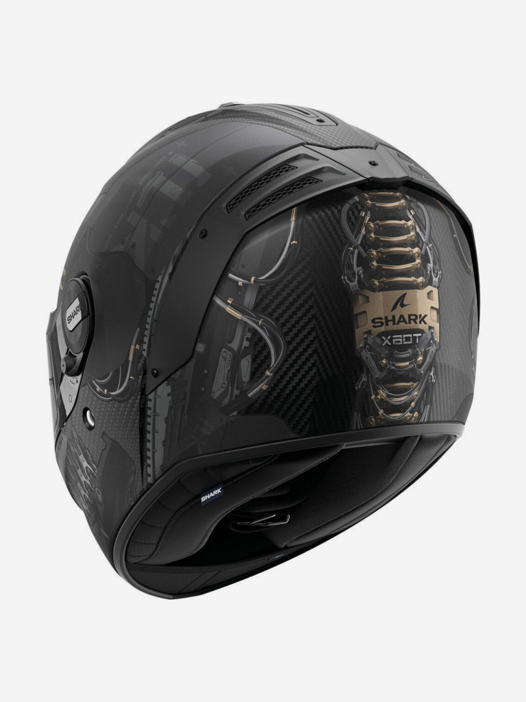 Мотошлем интеграл Shark SPARTAN RS CARBON XBOT MAT Black/Anthracite/Copper