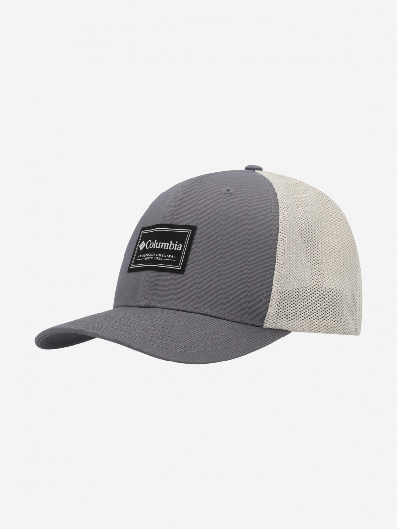 фото Бейсболка columbia mesh, серый