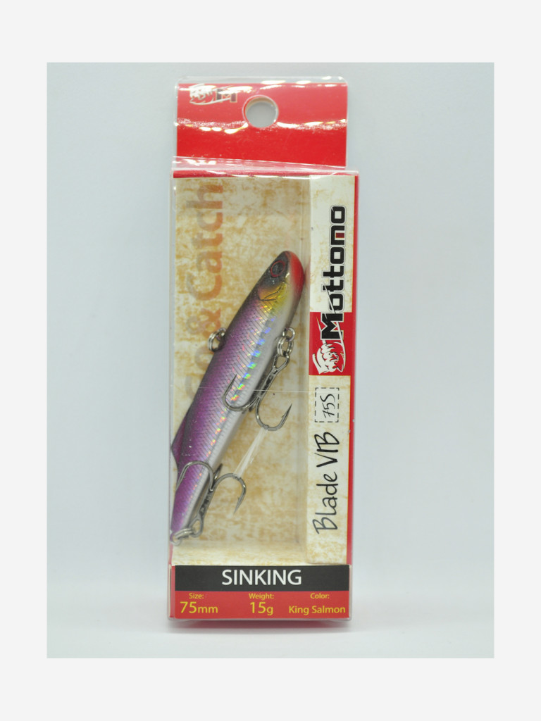 Воблер Mottomo Blade VIB 75S 15g King Salmon