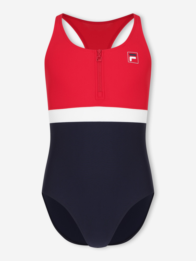 Купальник слитный для девочек FILA