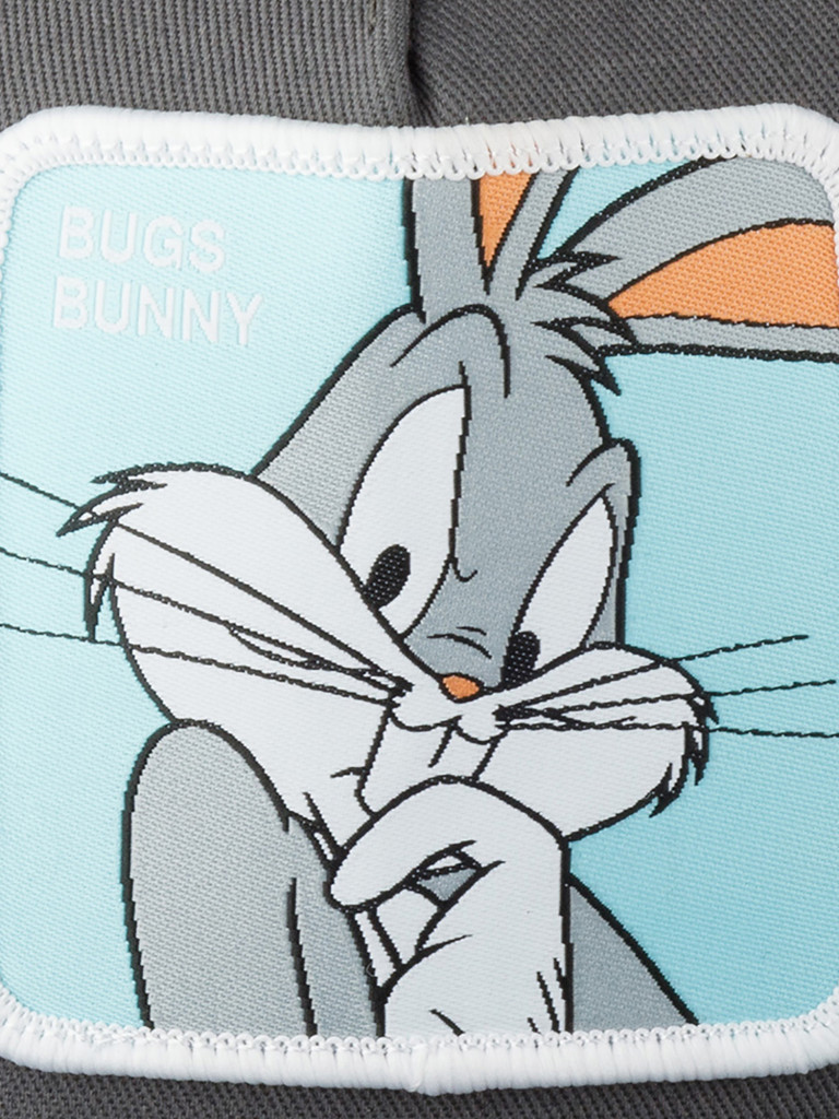 Бейсболка с прямым козырьком CAPSLAB CL/LOO8/1/CF/BUG Looney Tunes Bugs Bunny (серый)