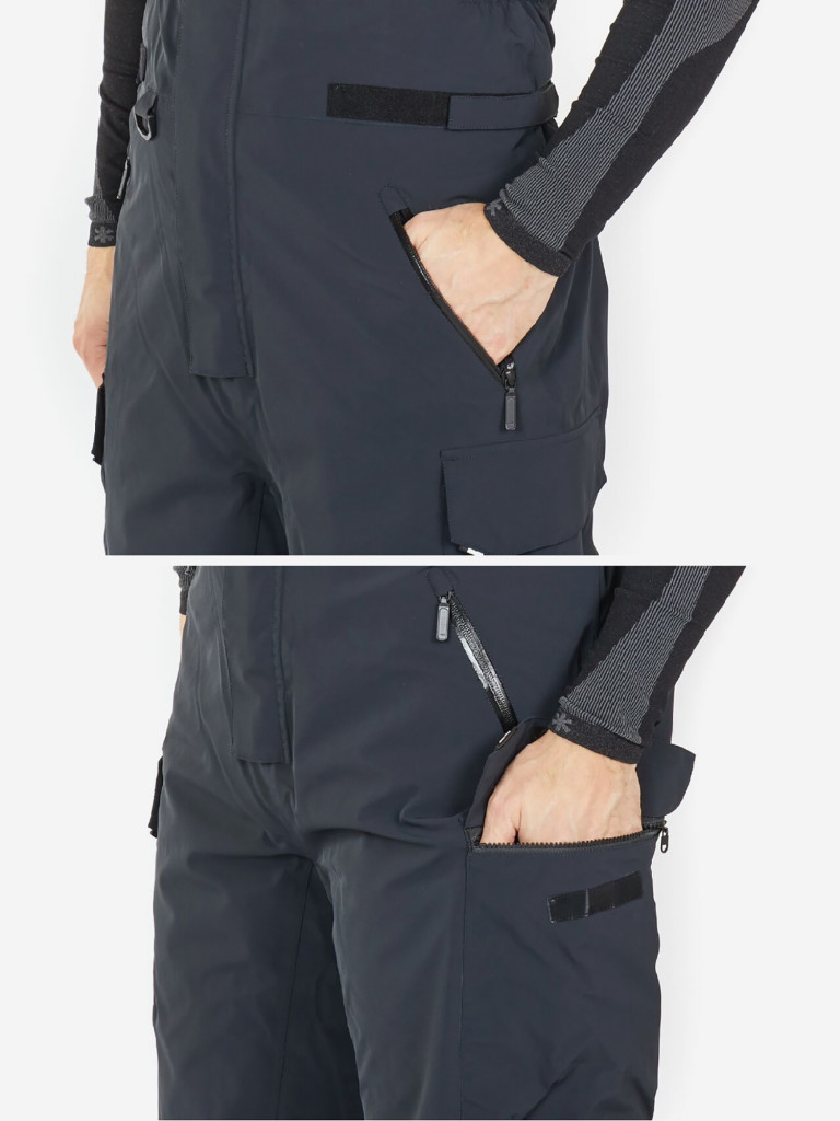 Полукомбинезон мужской Norfin REBEL PRO PANTS для охоты и рыбалки