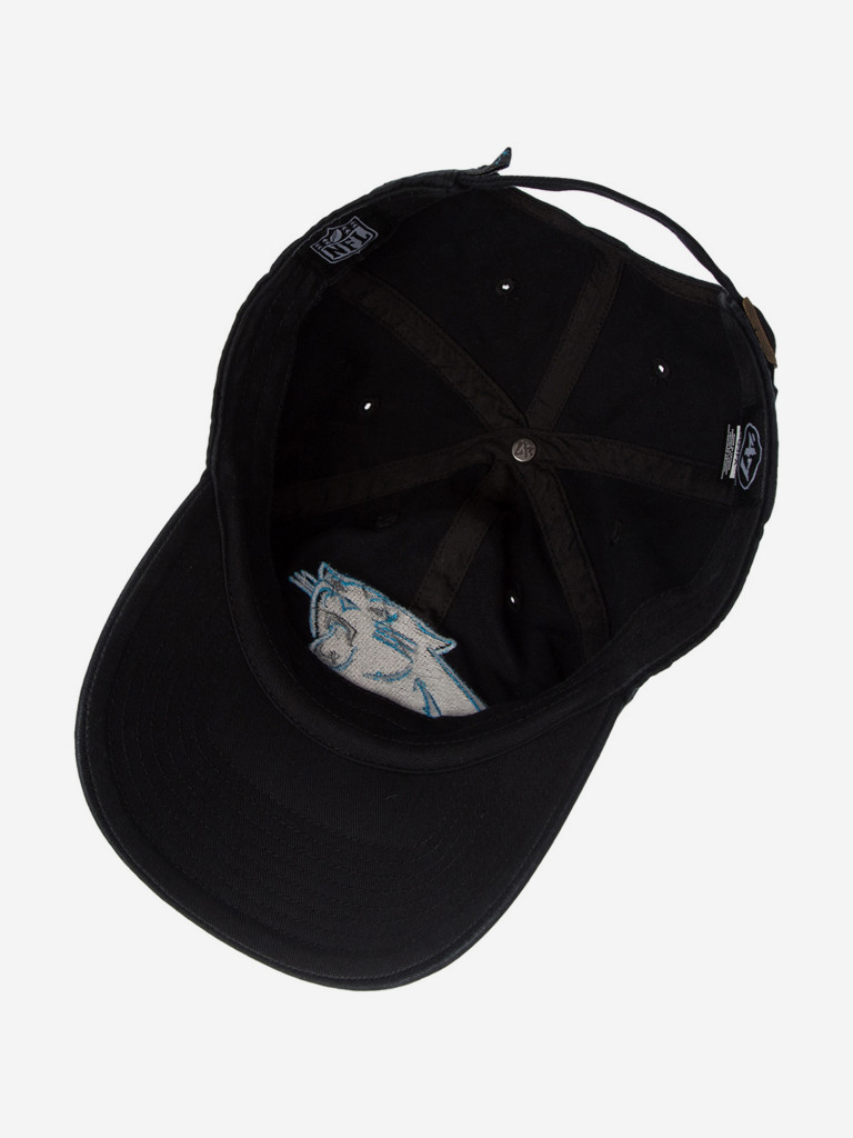 Бейсболка 47 BRAND F-RGW05GWS-BK Carolina Panthers NFL (черный)