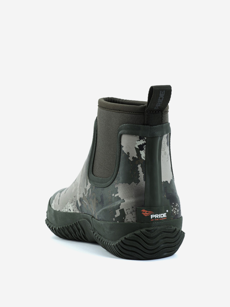 Охотничьи неопреновые низкие сапоги PRIDE Protect Mini, Уральский лес