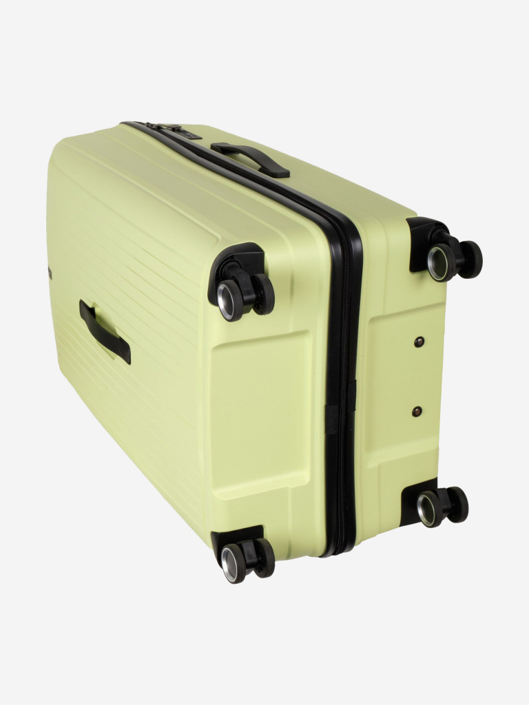 Чемодан Polar РР829 "Green (28") пластик PP (полипропилен) большой"