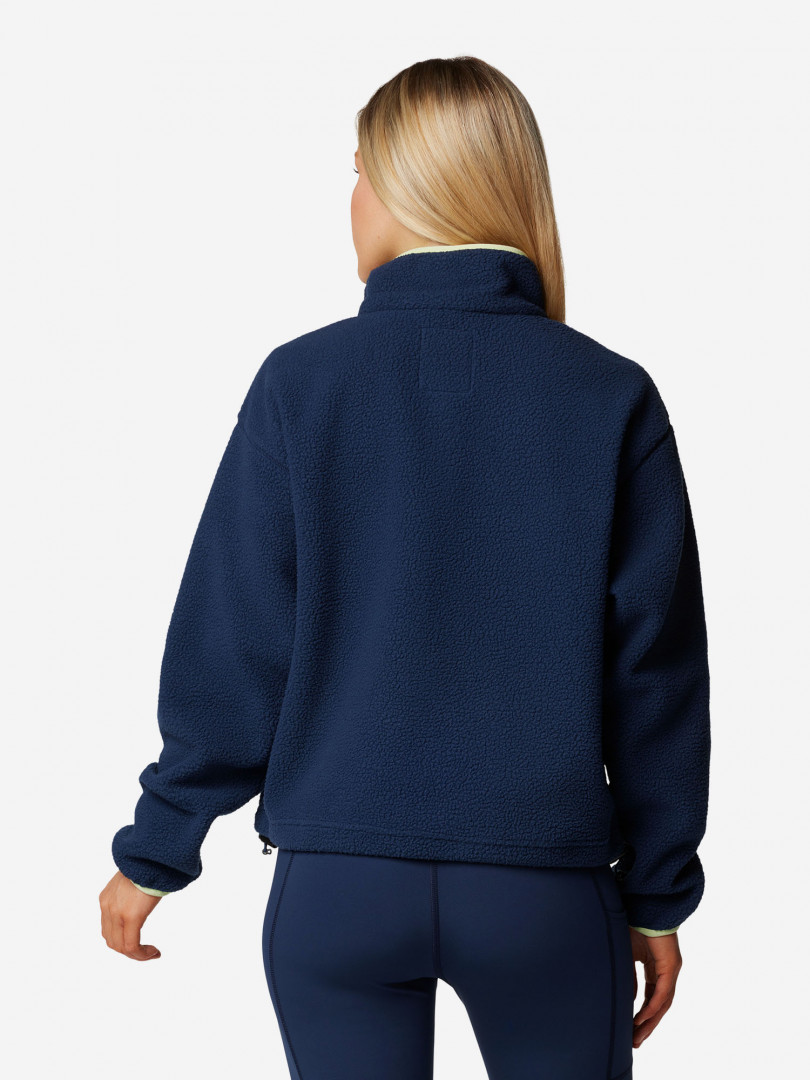 Джемпер флисовый женский Columbia Helvetia II Cropped Half Snap Fleece 30965290299 Синий, размер 48,46,50, фото 2