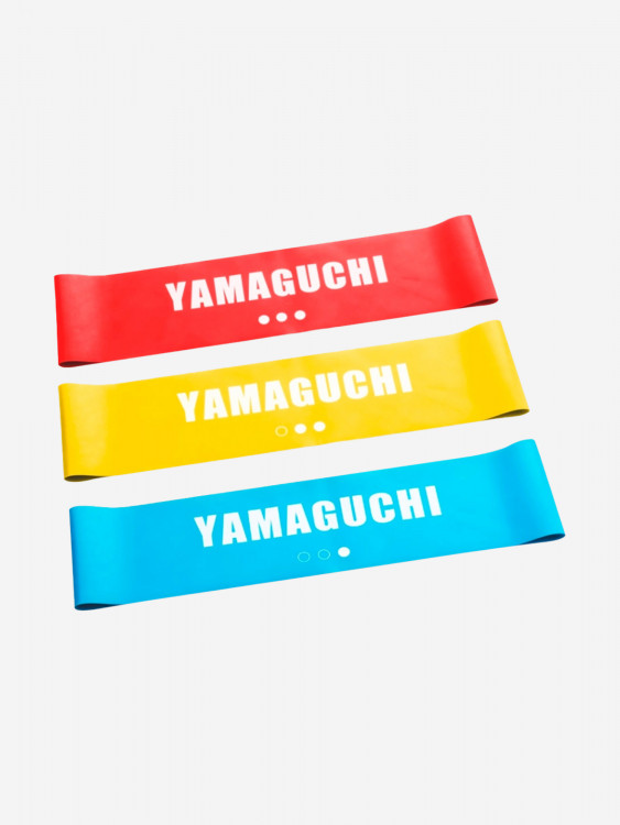 Набор из 3-х эластичных лент для фитнеса Yamaguchi Stretch FIT