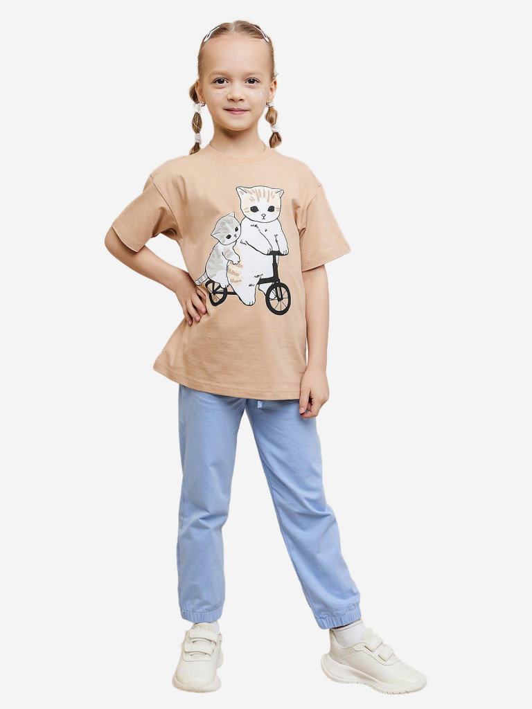 Футболка для девочки batik с коротким рукавом