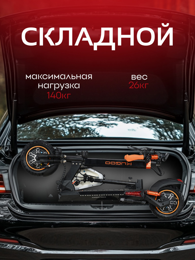 Электросамокат Kugoo Kirin M4 Pro Max