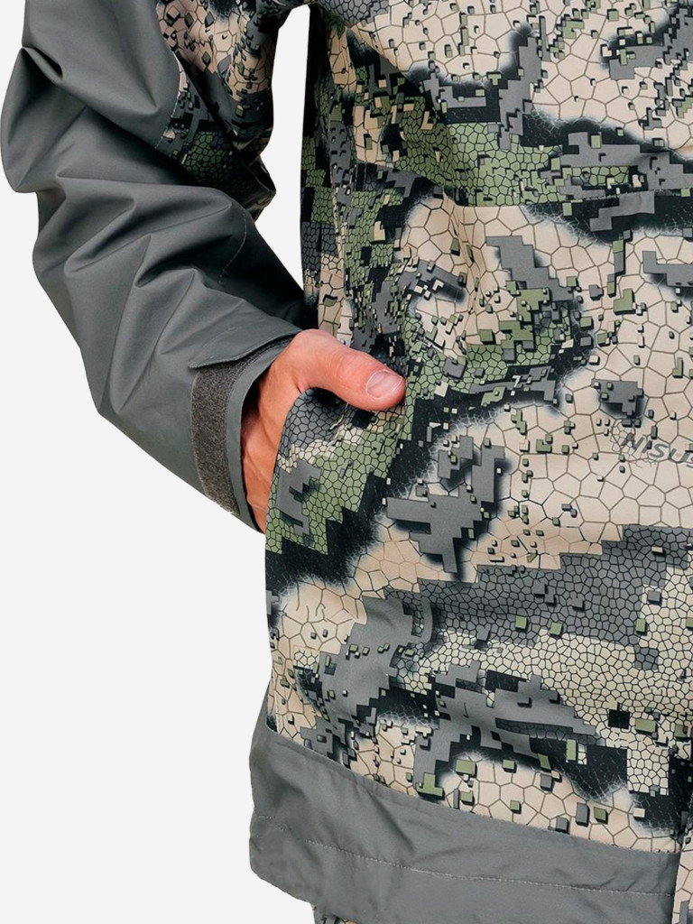 Костюм демисезонный Nisus Defender (куртка+полукомбинезон) для рыбалки и охоты