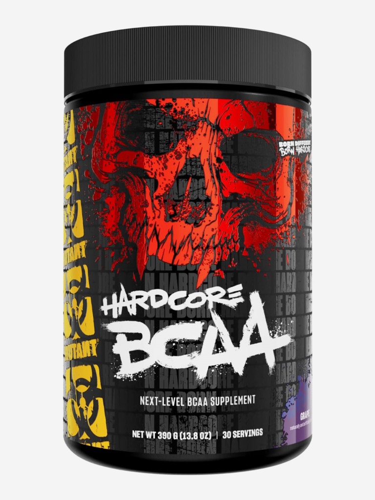Аминокислоты Mutant HARDCORE BCAA, 390 г, Виноград