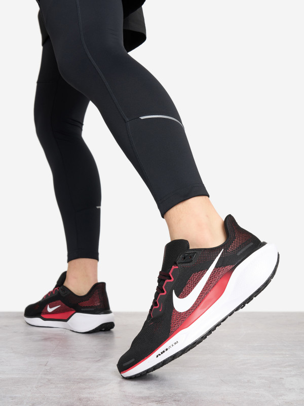 Кроссовки мужские Nike Pegasus 41 арт. FD2722 черный/красный/белый цвет — купить за 22769 руб. со скидкой 10 %, отзывы в интернет-магазине Спортмастер