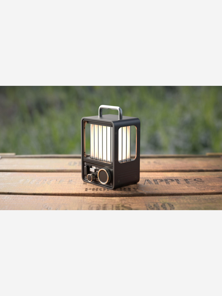 Фонарь кемпинговый Flextail Villa Lantern Black