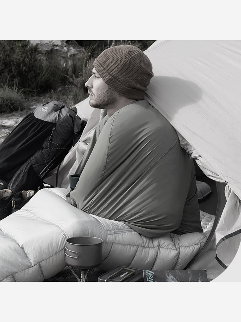 Сверхлегкий вкладыш для спальника Naturehike , серый