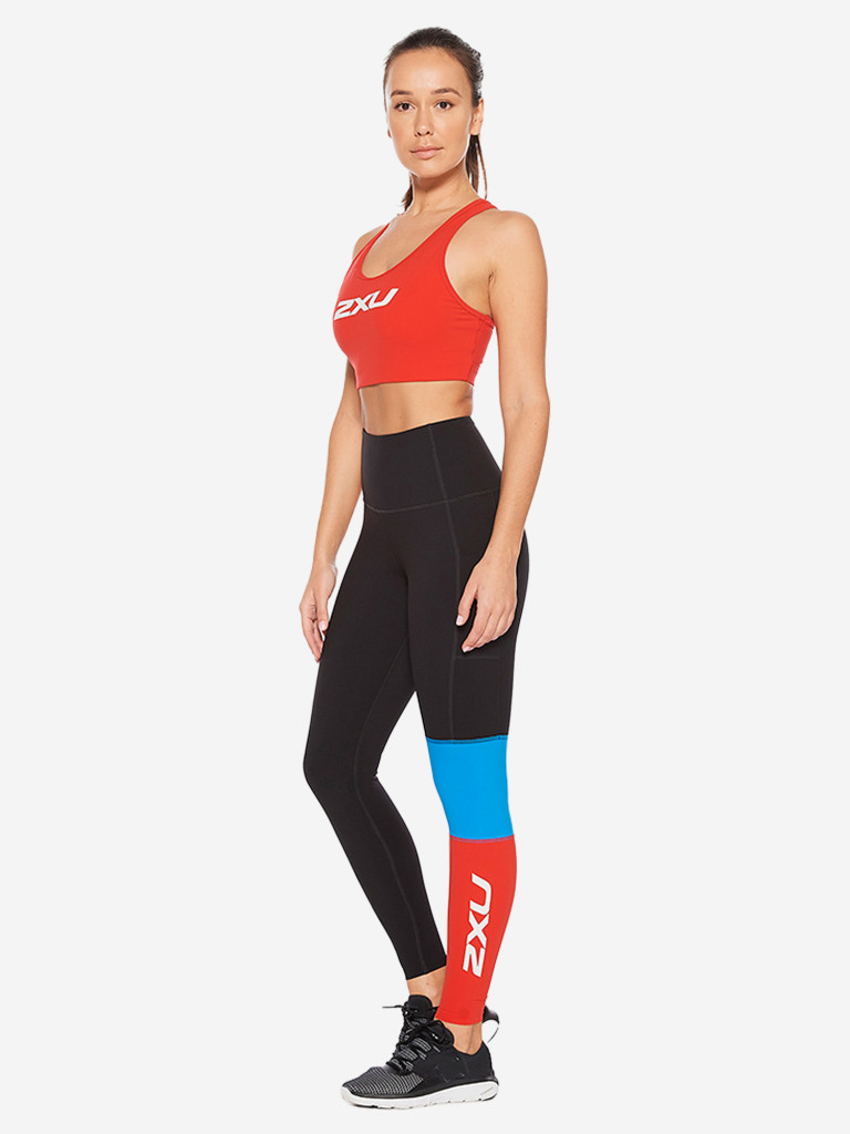 Женские компрессионные тайтсы 2XU Form Block Hi-Rise Compression Tights