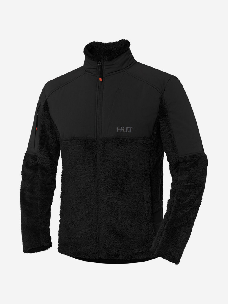 Кофта мужская HUT BORON на молнии для охоты, черная