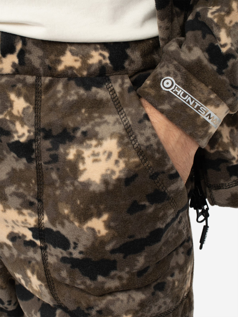 Костюм мужской Huntsman Байкал демисезонный флисовый для охоты и рыбалки