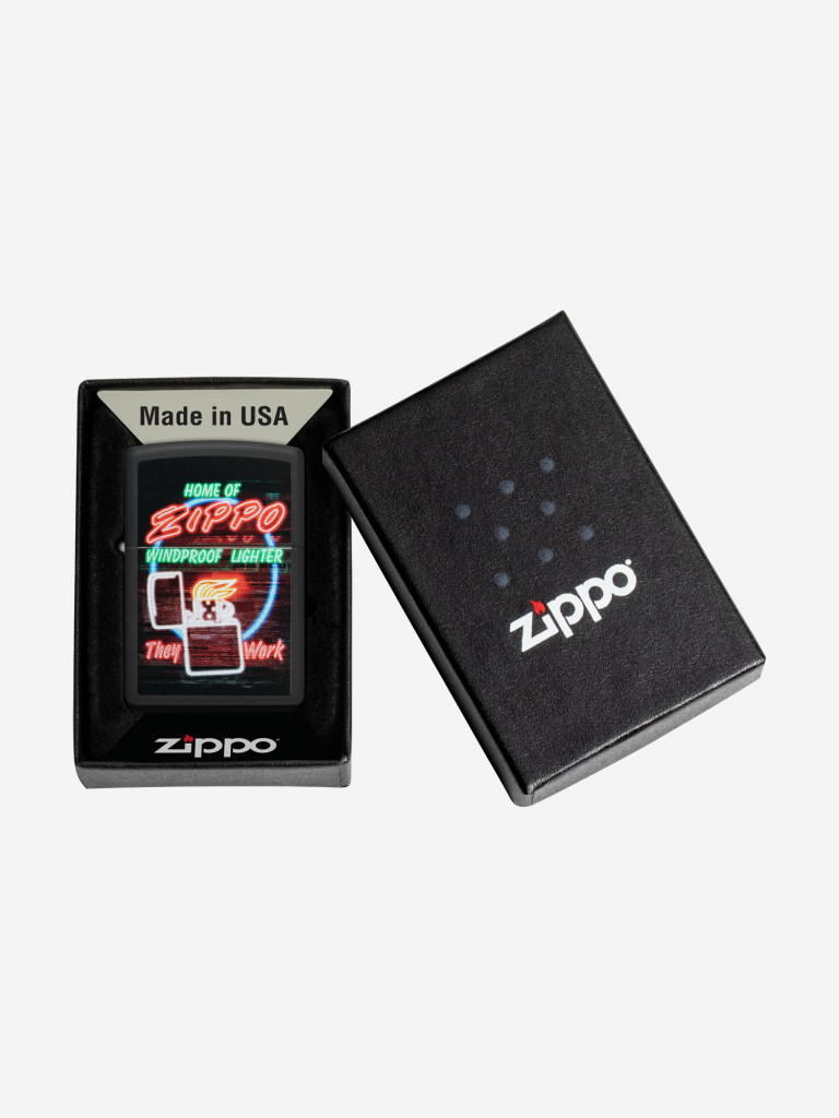 Зажигалка бензиновая ZIPPO 48455 Classic Design