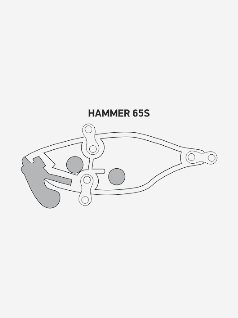 Воблер LureMax Hammer 85 мм 33 гр #078 тонущий