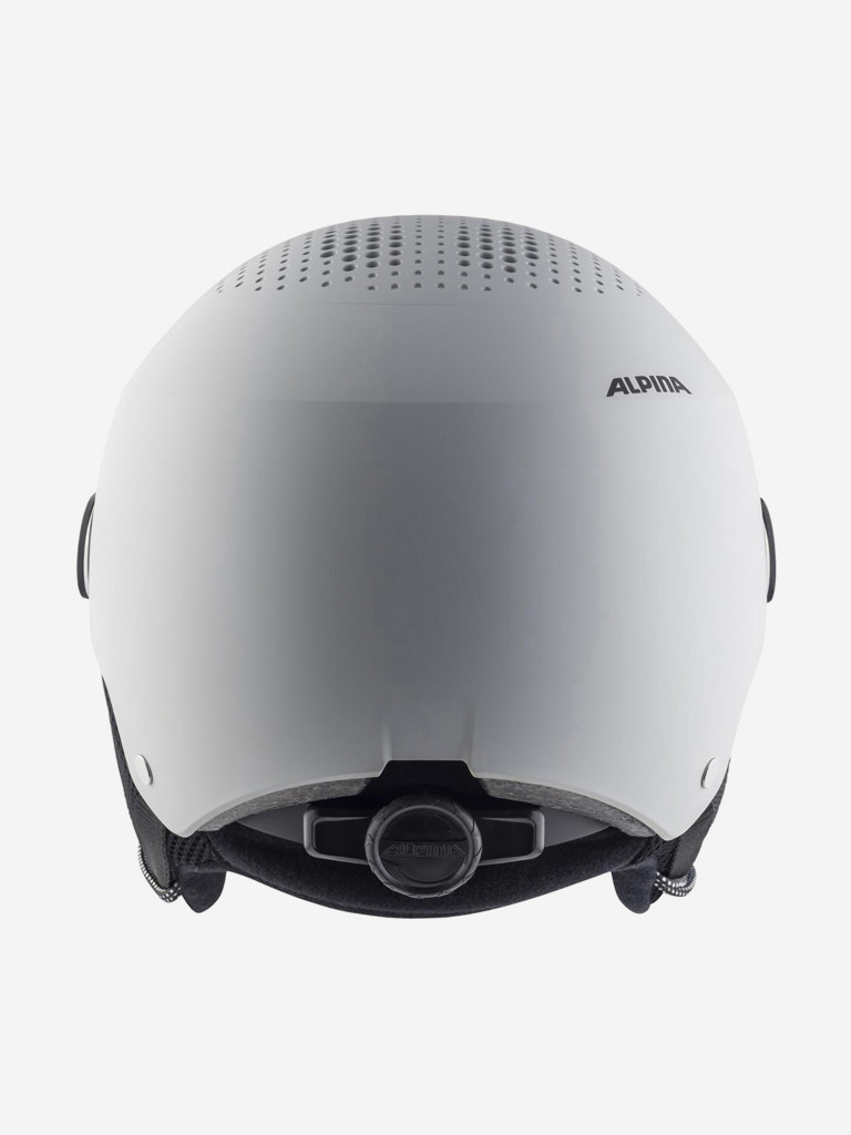 Горнолыжный шлем с визором Alpina Arber Visor Q-Lite Grey Matt
