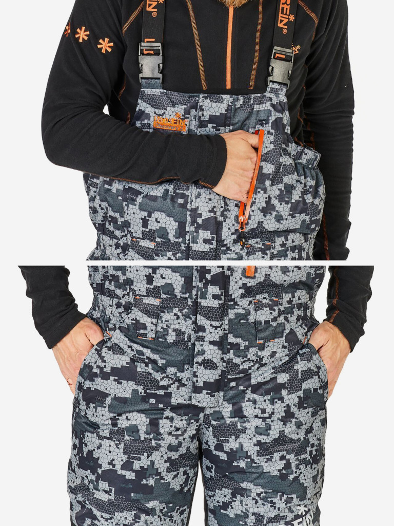 Костюм мужской Norfin DISCOVERY 2 LE CAMO 45230 зимний для рыбалки и охоты