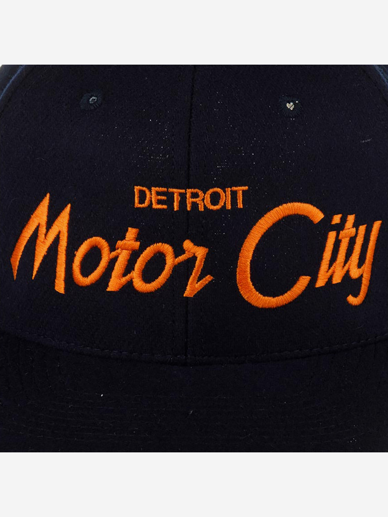 Бейсболка с прямым козырьком HOOD 100-MWL001-MI001-NYA Motor City II, MI (синий)