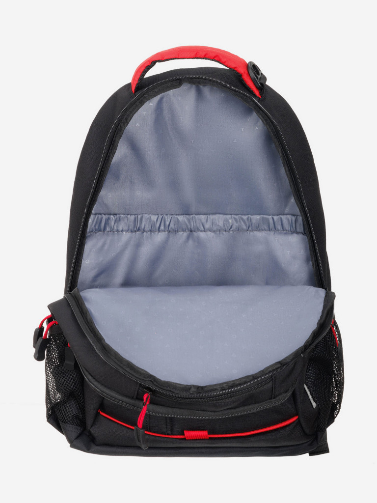 Рюкзак TORBER ROCKIT с отделением для ноутбука 15.6" чёрный/красный 22л