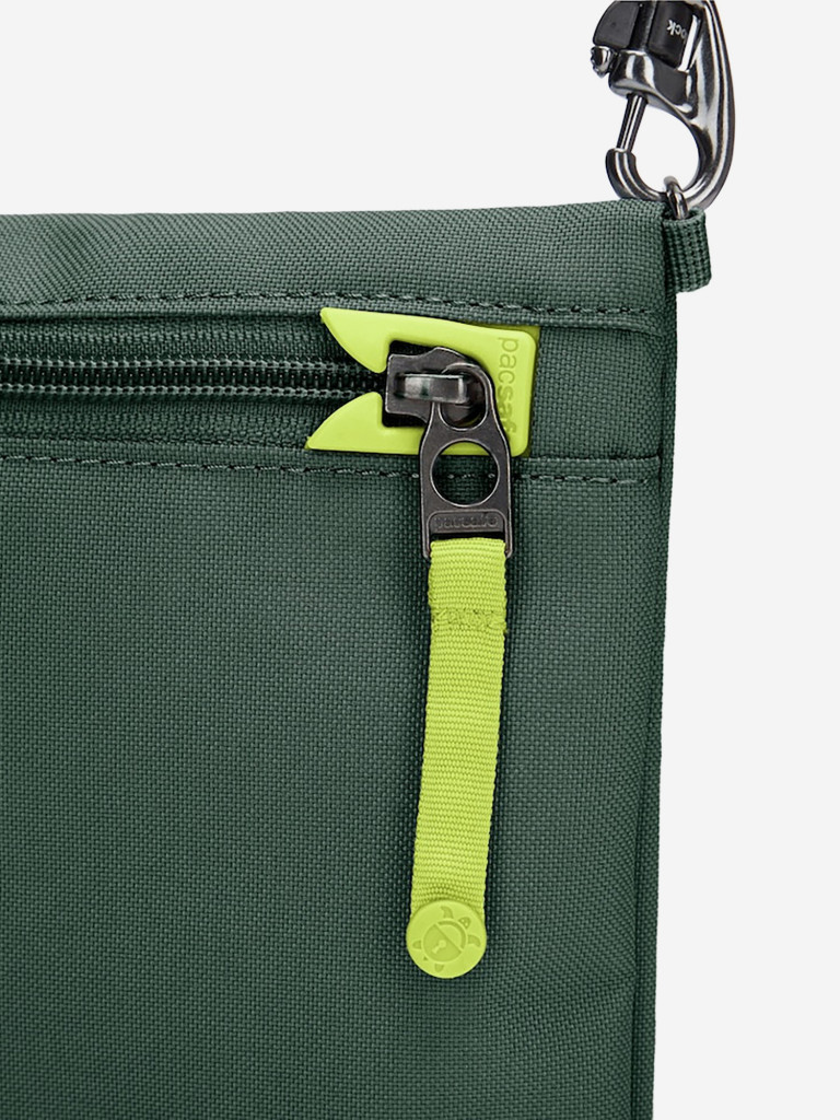 Сумка антивор Pacsafe GO crossbody pouch, Spruce Green, 3,5 л.
