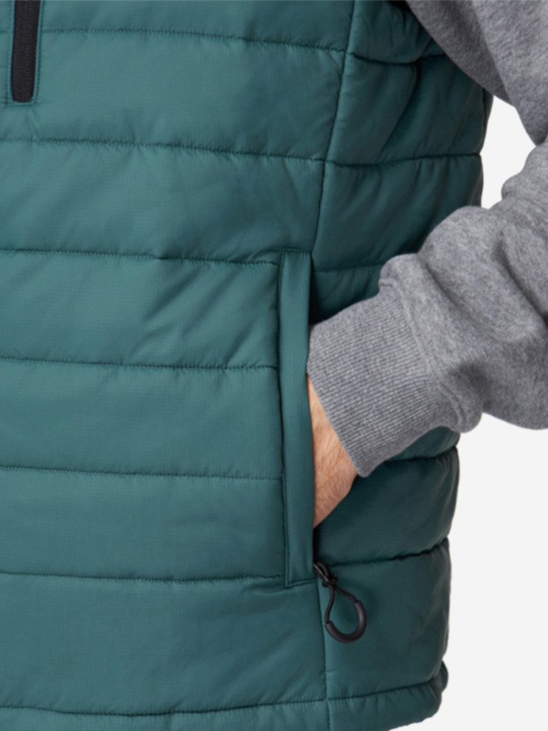 Жилет мужской Alaskan Juneau Vest Green утепленный стеганый для рыбалки и охоты