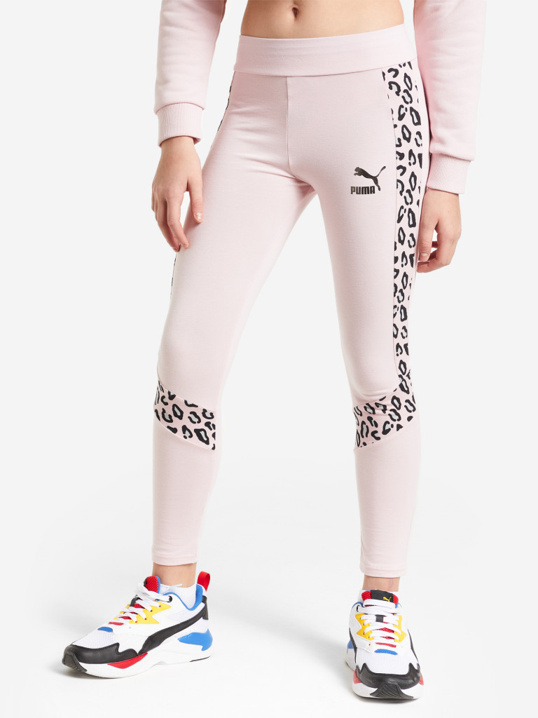 Легинсы для девочек PUMA Classics Summer Roar