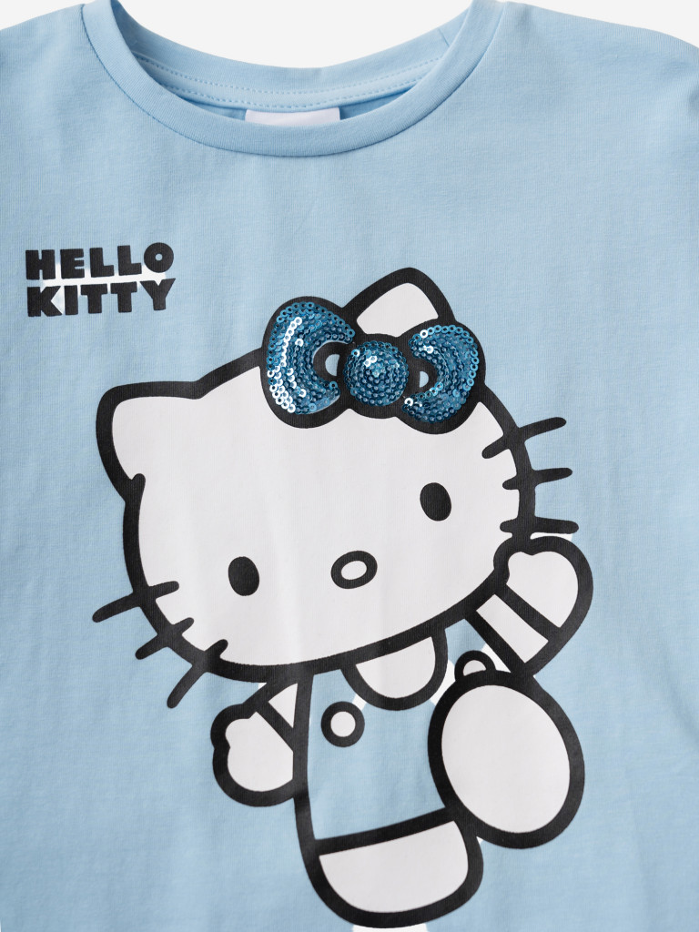 Комплект для девочек: футболка, шорты PlayToday