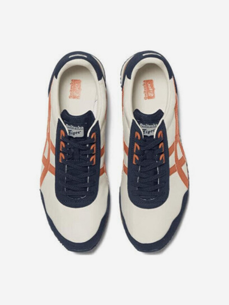 Кроссовки Onitsuka Tiger Dualio Marathon White Navy Orange