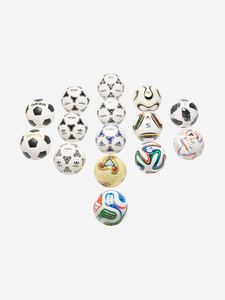 Набор сувенирных мячей Adidas World Cup Hist Mini