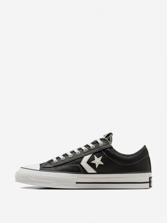 Кеды Converse Star Player 76 Fall Leather Black White