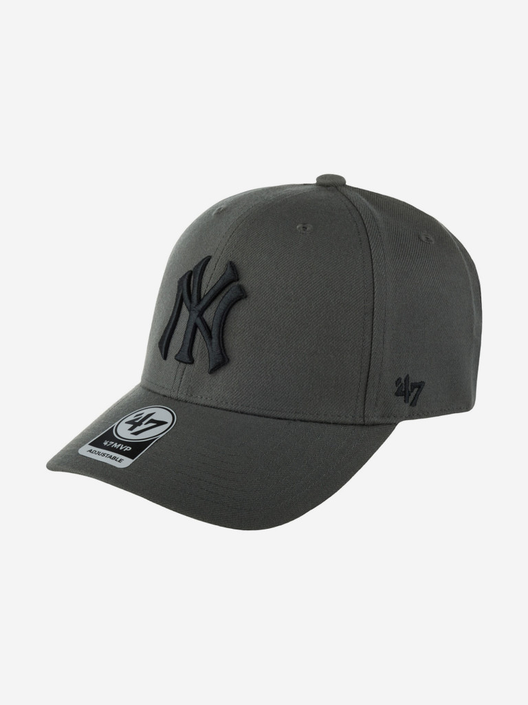 Бейсболка 47 BRAND B-MVPSP17WBP-CCC New York Yankees MLB (серый)