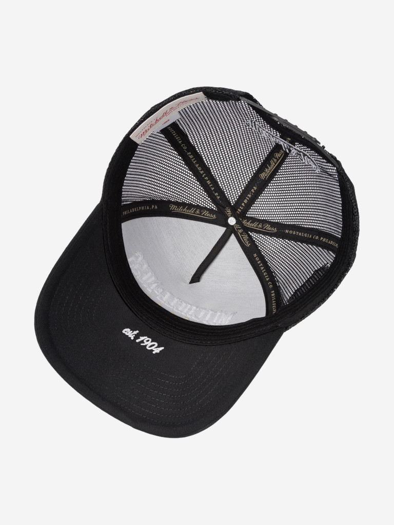 Бейсболка с сеточкой MITCHELL NESS HT8769-MNNBLCK (черный)
