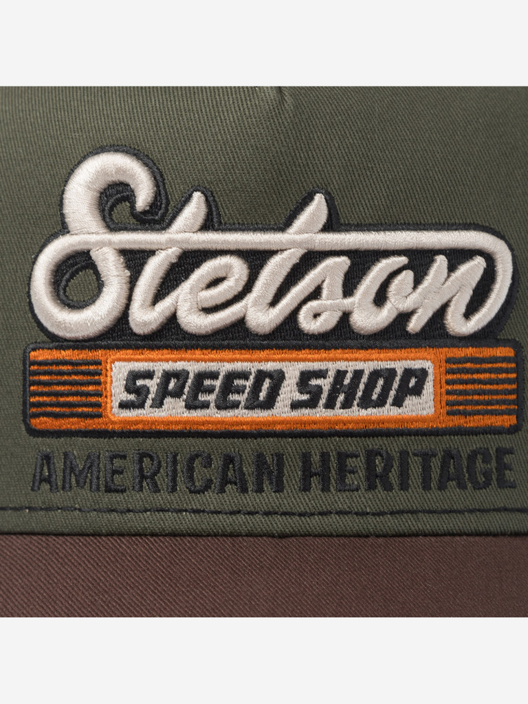 Бейсболка с сеточкой STETSON 7741135 TRUCKER CAP SPEED SHOP