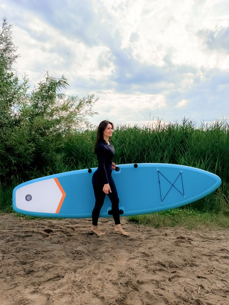 Сапборд надувной двухслойный OZERUS серия DAO 10.8'