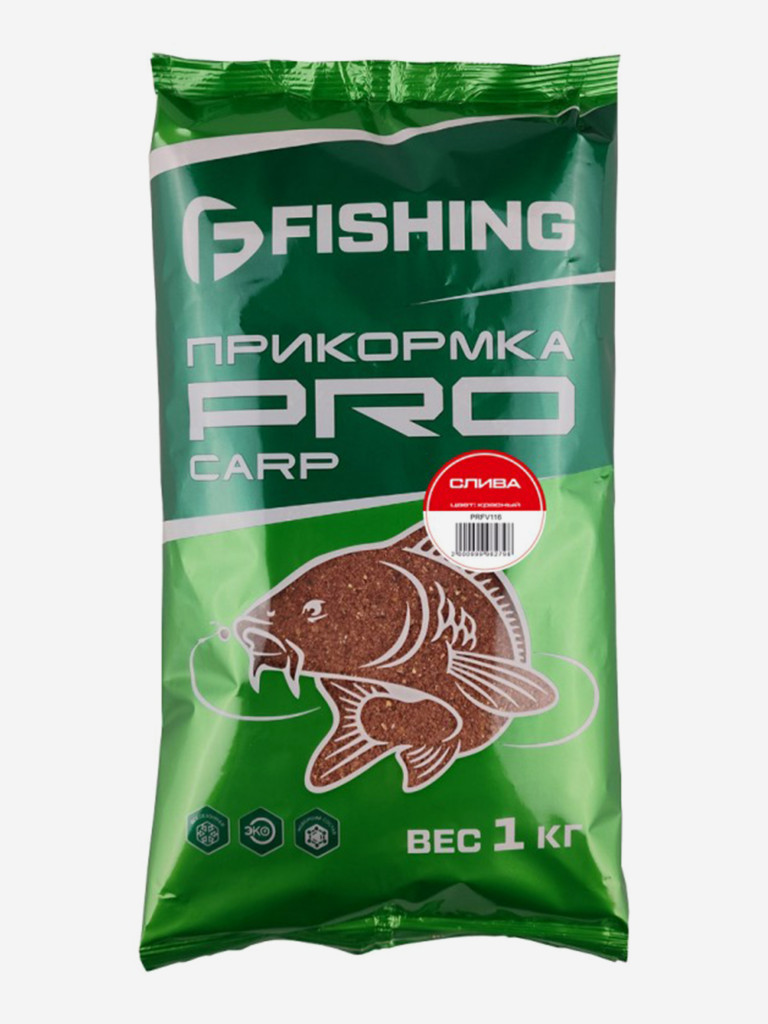 Прикормка для рыбы F-FISHING PRO Carp Слива 1кг