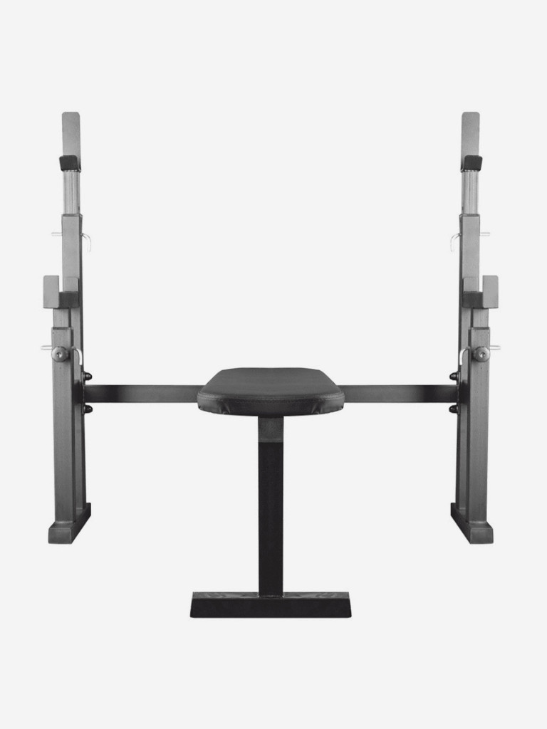 Скамья со стойками неотделимая Sportlim Атлант Черная