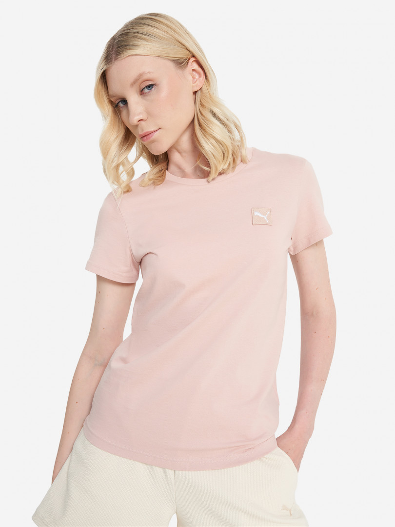 Футболка женская PUMA Ess Elevated Розовый 1599₽