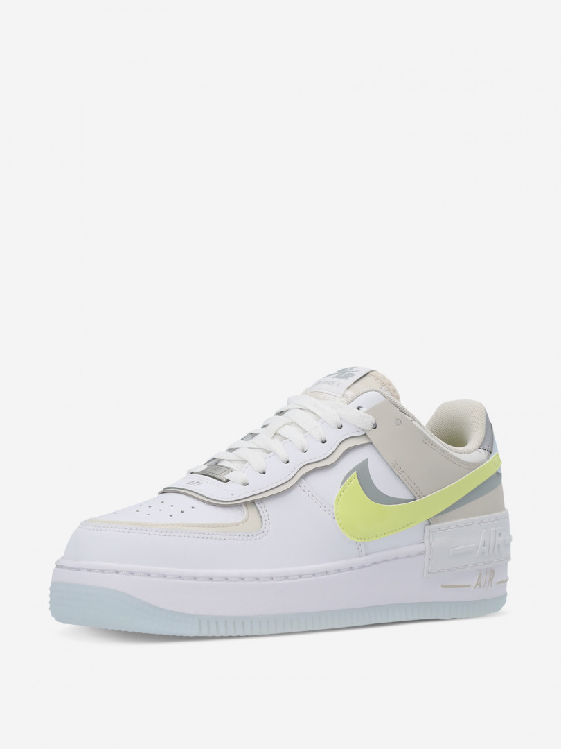 фото Кеды женские nike air force 1 shadow, белый